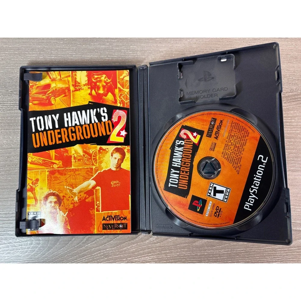 Tony Hawk's Underground‎ 2 PlayStation 2 Game PS2 Activision Neversoft- CIB